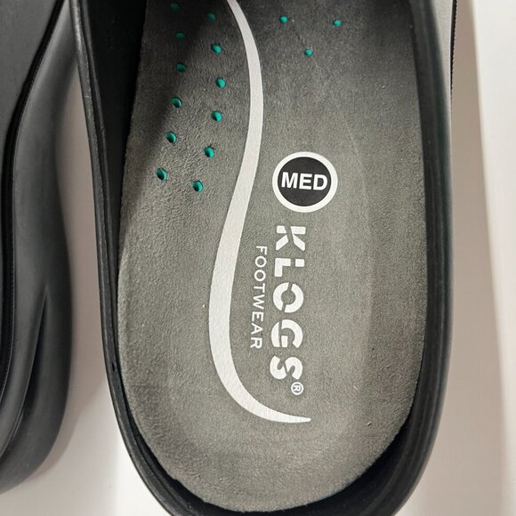 New in Box Klogs Unisex Dusty Open Back Clogs in Black Size 13 Medium - Picture 5 of 6